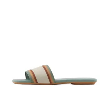 ARMANI EXCHANGEAE Slide Slippers Women's Green