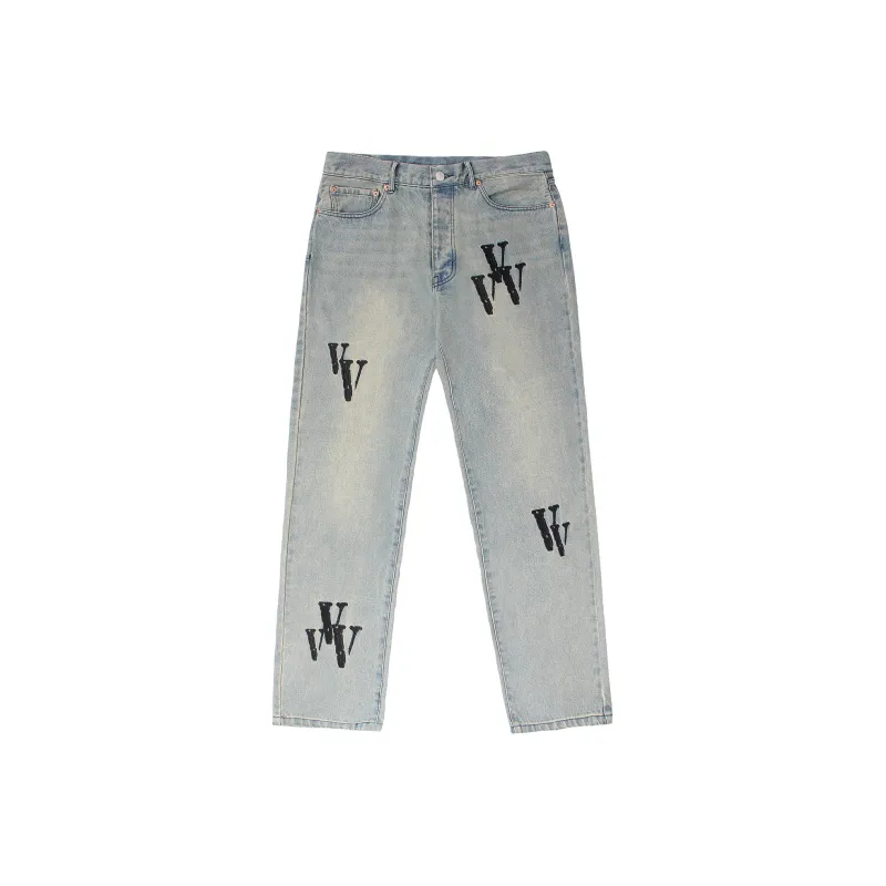 VLONE Straight Fit Jeans Unisex-0