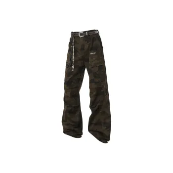 DAREASY Jeans Unisex Jungle Camouflage