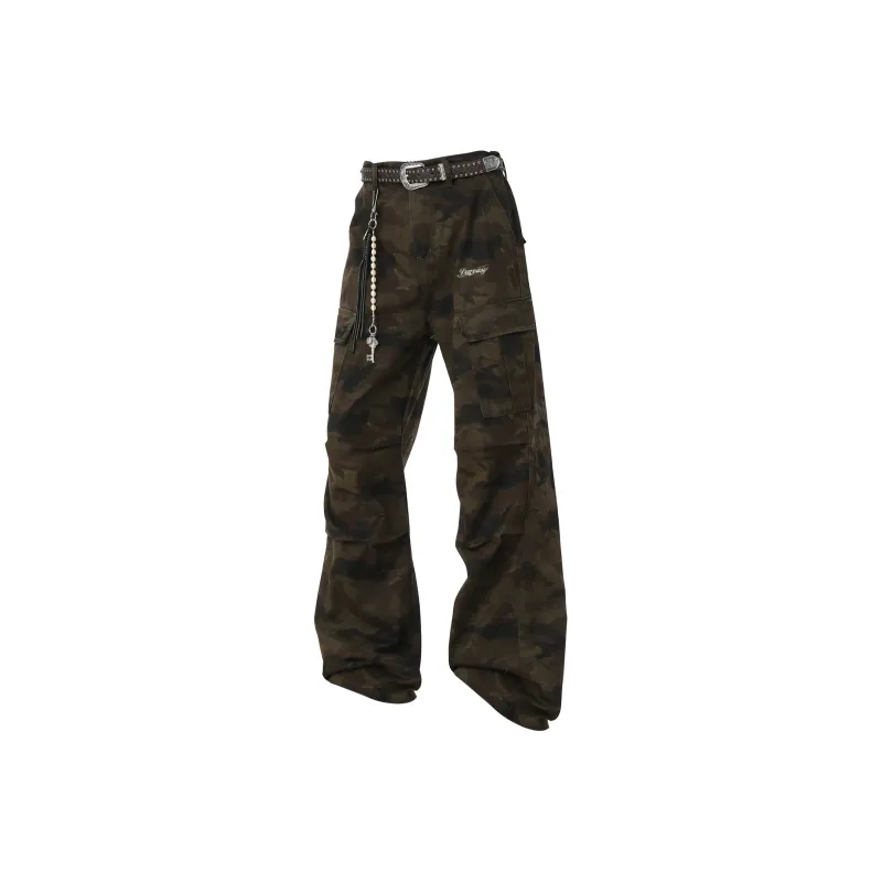 DAREASY Jeans Unisex Jungle Camouflage-0