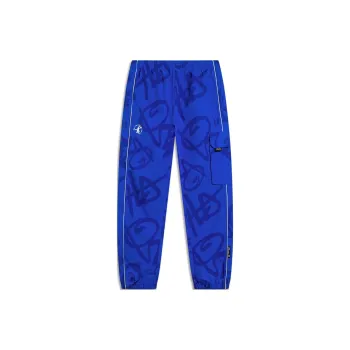 LiNing x Disney Knitted Sweatpants Men's Bright Blue
