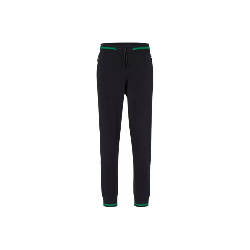 HUGO BOSS HUGO BOSS X AJBXNG SS23 Knitted Sports Pants Men's Dark Blue-0