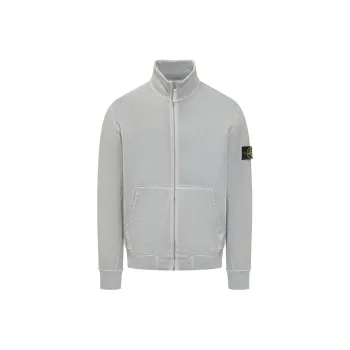 STONE ISLAND Compass Badge Zipped Sweatshirt