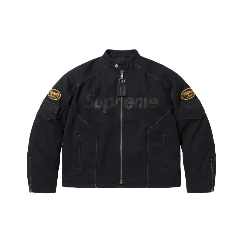 Supreme Vanson Leathers Cordura Cotton Jacket-3