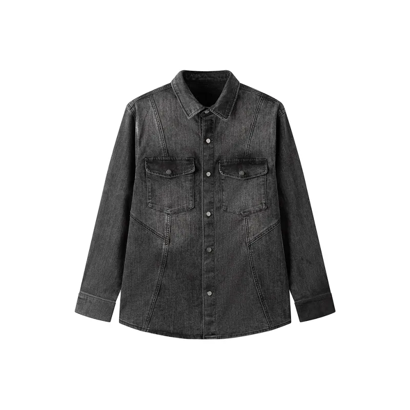 Gxg Jeans Jackets Coats Men's Black-0