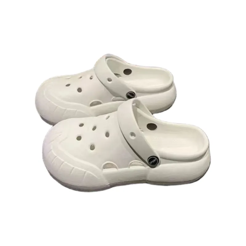 YUZHAOLIN DIY Clog Summer Wear Good Looking Slip Resistant Abrasion Resistant Couple Home Cute Coal Ball Clogs-6