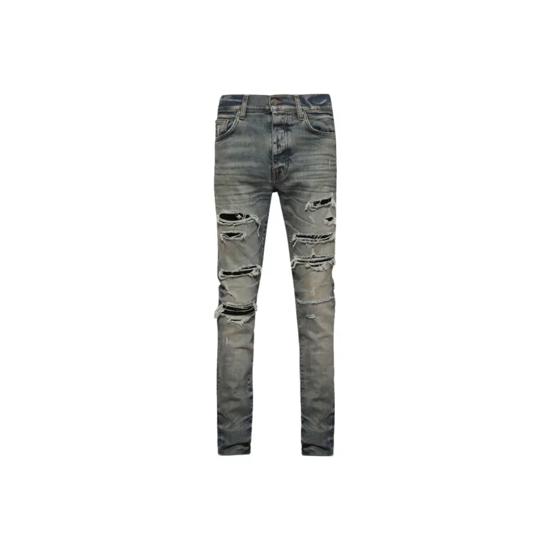 AMIRI Sequin Thrasher Jean-0