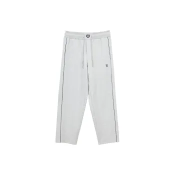 JACK JONES· x NFL Knitted Sports Pants Men's Light Heather Gray