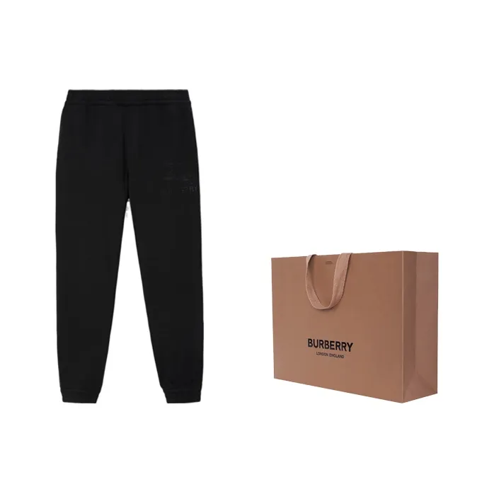 Burberry EKD Embroidered Tapered Track Pants-6