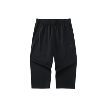 Anta SS22 Straight Casual Pants Fall Men's Black