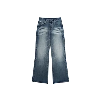Ghost Mask Jeans Unisex Washed Blue