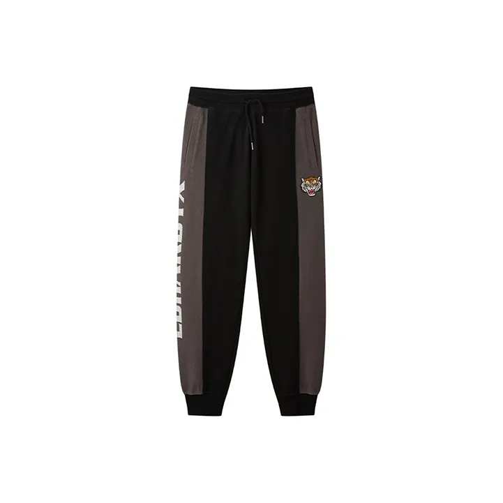 ED HARDY X Knitted Sweatpants Unisex Black-0