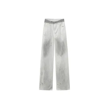 SAME FLOW Jeans Unisex White