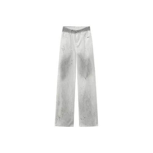 Wen Shan Casual Pants Womens Ink Wash Painting