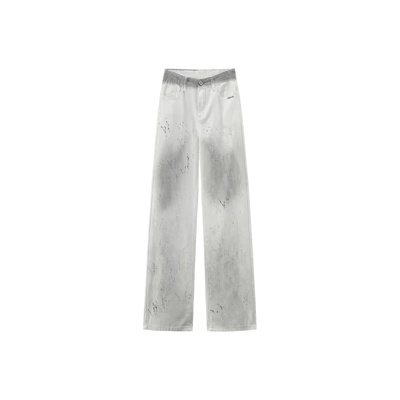 SAME FLOW Jeans Unisex White-0