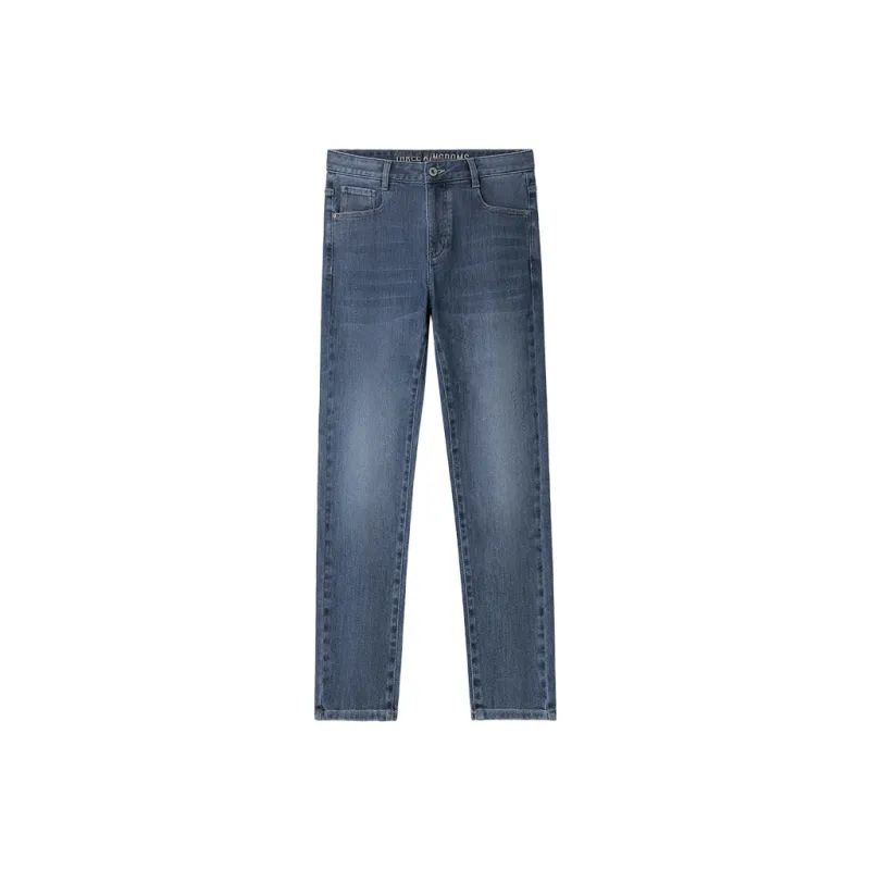 HLA Jeans Men Blue Gray Denim Gradient Medium 41-0
