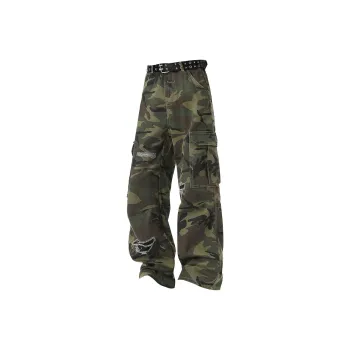 PAL ONGACO Jeans Unisex Army Green