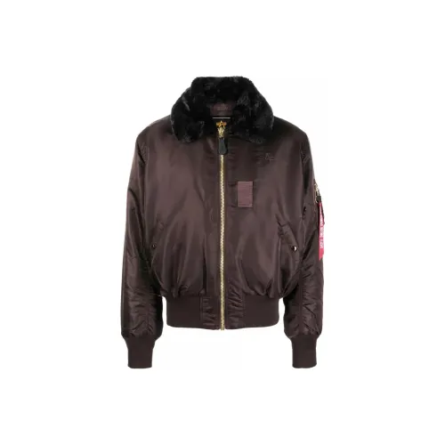 Alpha Industries Jackets & Coats Men's Brown