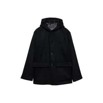 PRADA Cashmere Hooded Jacket