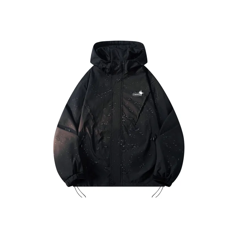 FORIDER Jackets Coats Unisex Black-0