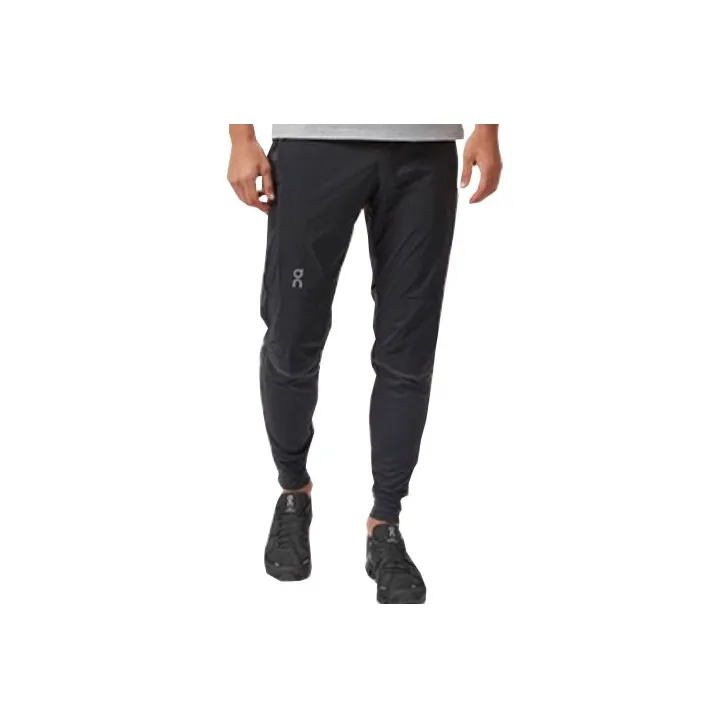 On RunningRunning Pants Running Pants Knitted Sweatpants Men's Black-0