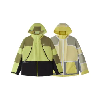 FILA FUSION URBAN TECHFILA FUSION X Jackets Coats Men's Ginger Green Yellow