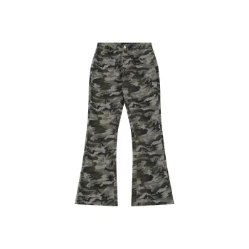 GBXM Cargo Pants Unisex Green Camouflage