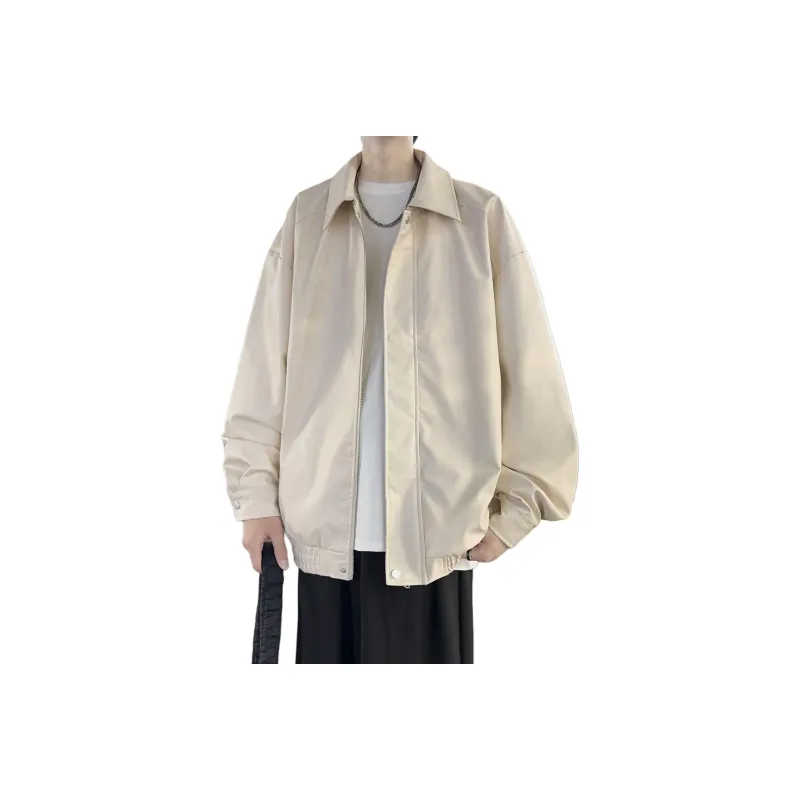 ZONEiD Leather Jackets Unisex-15