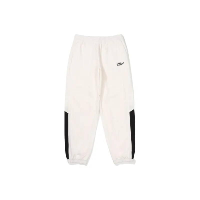 FILA Knitted Sports Pants Unisex White-0
