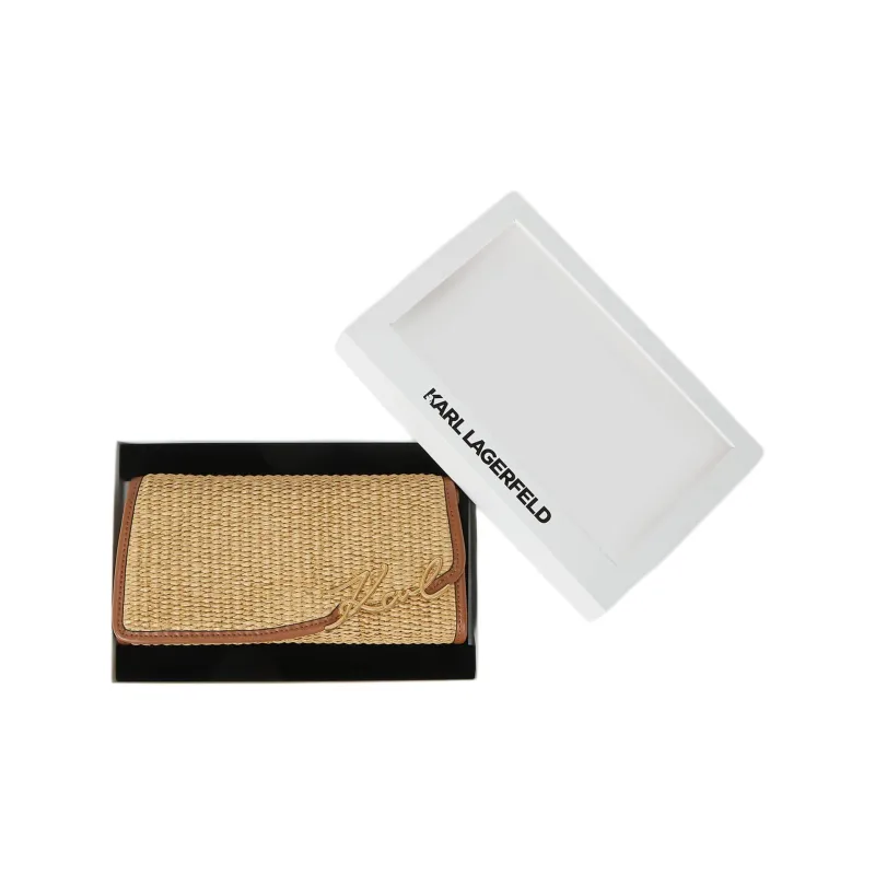 Karl Lagerfeld Signature Clutch Bag-3