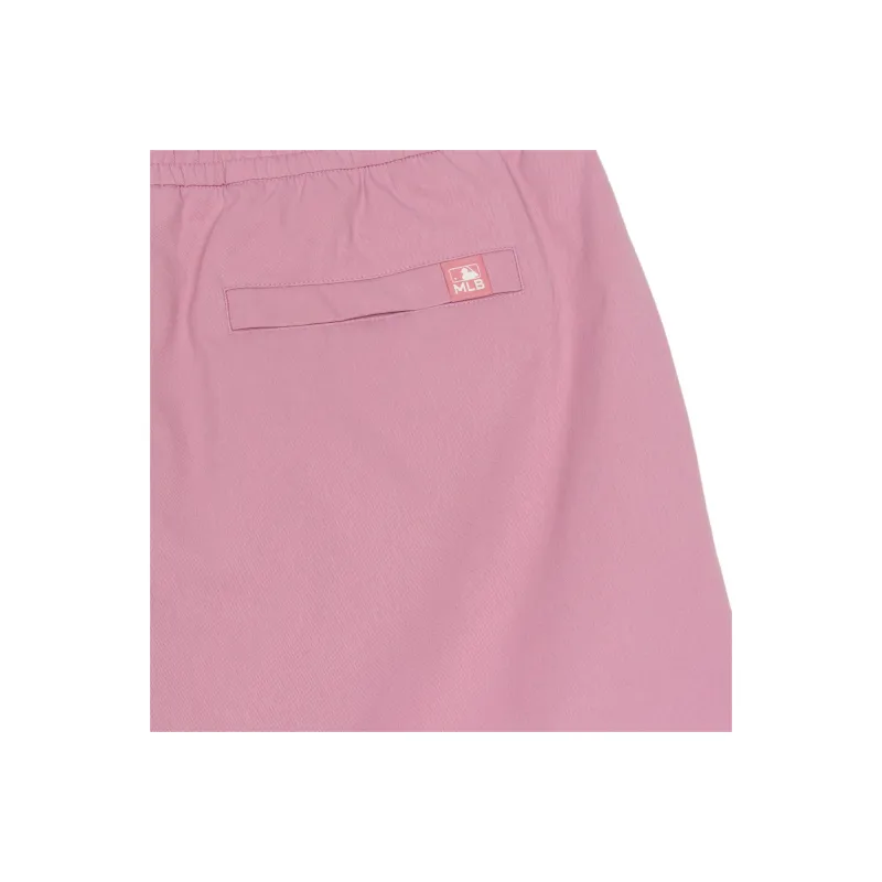 MLB Basic Boston Red Sox Casual Shorts Unisex Hemp Pink-2