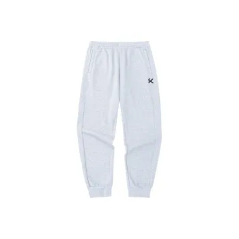 Anta KT Knitted Sports Pants Men's Gray