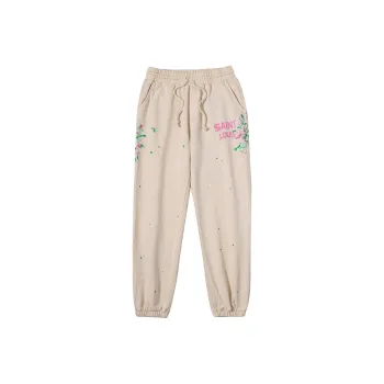 SSSAINT LOUIS Knitted Sweatpants Unisex Milkshake White