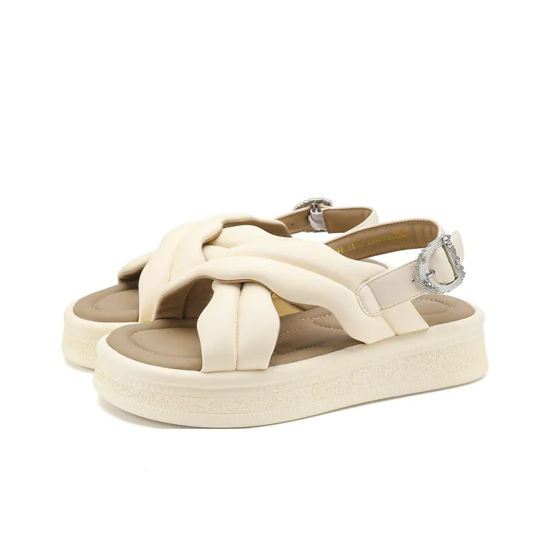 D FUSE SCANDINAVIA One Strap Sandals Women's-0