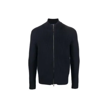 Drumohr Merino wool Zip up Cardigan
