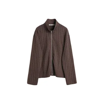 OUR LEGACY Shrunken Jacquard Cardigan