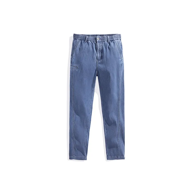 PEACEBIRD MEN Jeans Men's Royal Blue-0