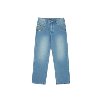Randomevent AW23 Fall/Winter Collection Jeans Unisex Blue