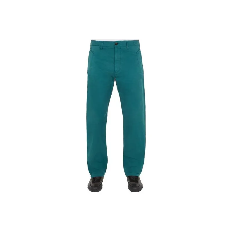 STONE ISLAND Knitted Sweatpants Men Bottle Green-0