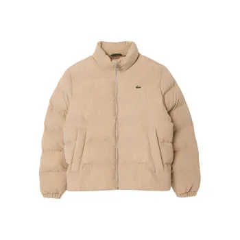 LACOSTE Corduroy Puffer Jacket