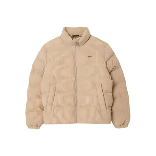 LACOSTE Corduroy Puffer Jacket
