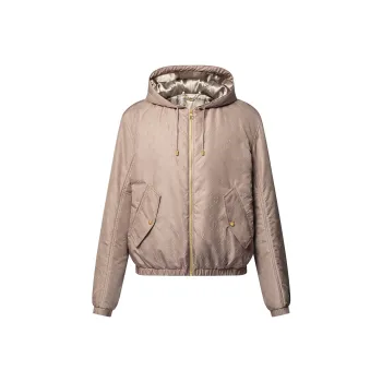 LOUIS VUITTON Monogram Padded Windbreaker