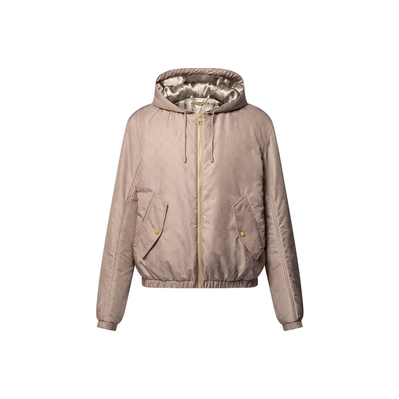 LOUIS VUITTON Monogram Padded Windbreaker-0