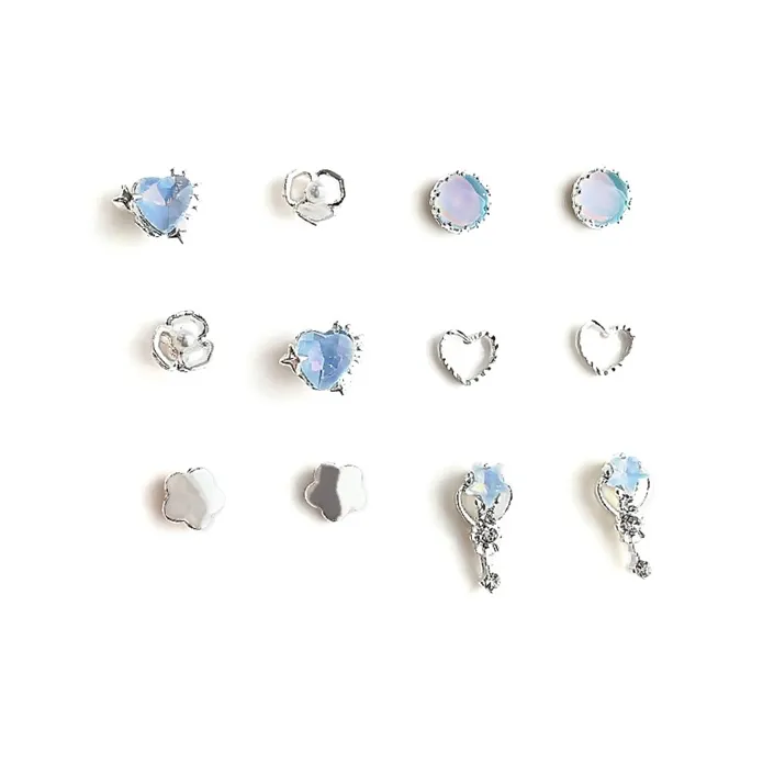 Inkopper Alloy Stud Earrings Women's-5