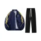 Navy Blue Top+Black Pants