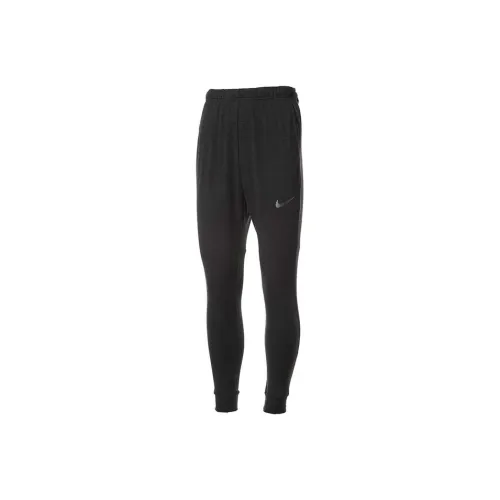 Nike Dri Fit Knitted Sports Pants Men's Black