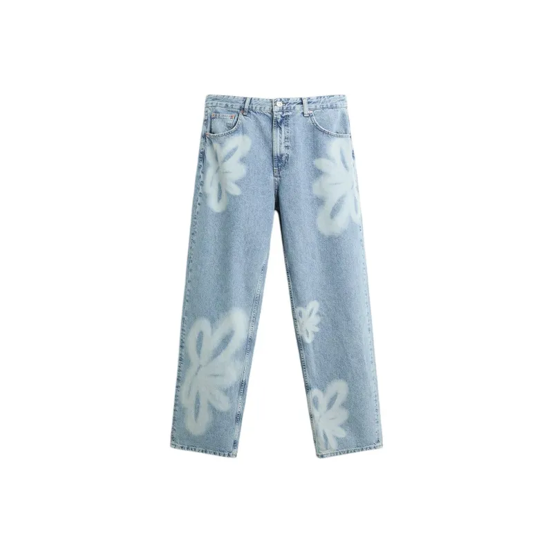 ZARA Jeans Men Light Blue-0