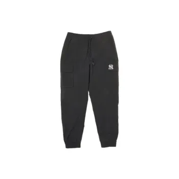 MLB Gorpcore New York Yankees Woven Pants Cargo Pants Unisex Black