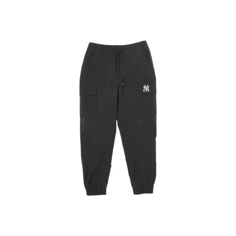 MLB Gorpcore New York Yankees Woven Pants Cargo Pants Unisex Black-0
