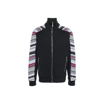 MISSONI SS24 Jackets Coats Men's Navy